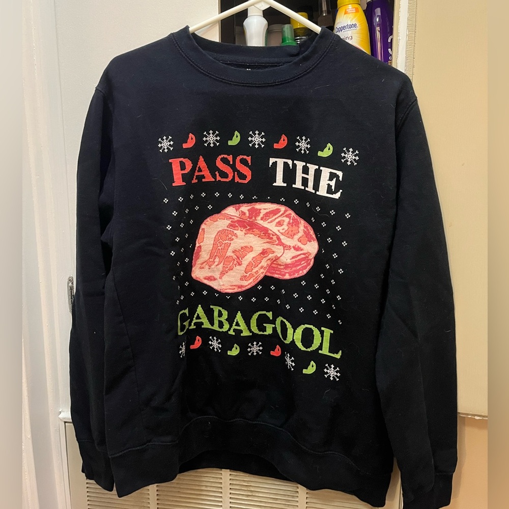 Gabagool Christmas Sweater